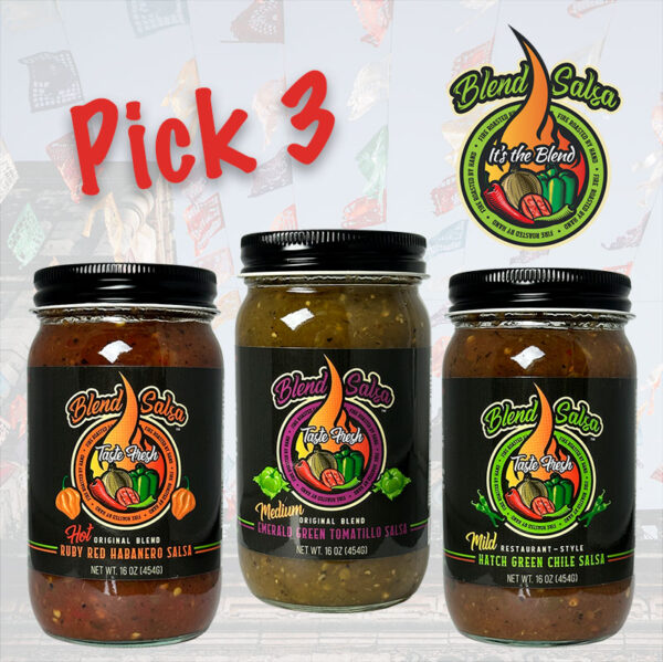 Pick 3 Salsas